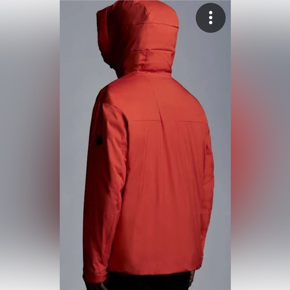MONCLER
Men's Bright Red Hooded Down Jacket, Size 4-XL - Picture 3 of 7